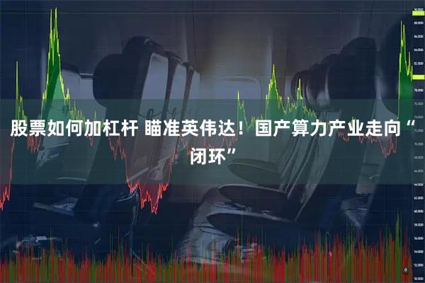 股票如何加杠杆 瞄准英伟达！国产算力产业走向“闭环”